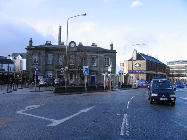 Haymarket Railway Station and Caledonian Ale House. Picture: Geograph