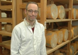 James Reid of Cambus O'May cheese. Picture: TSPL