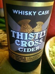 Thistly Cross Cider. Picture: JH