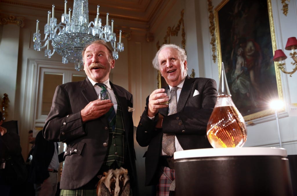 Charles MacLean and Alexander McCall Smith. Picture: PA