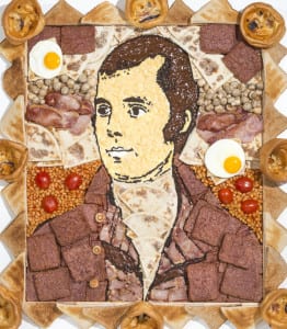 Toby Carvery Commissions Robert Burns' Food Art To Luanch Its New Scottish Breakfast Ingredients