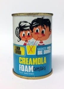 The last ever unopened can of Creamola Foam
