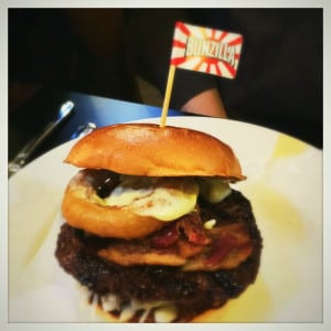 The Bunzilla burger. Picture: Food and Drink Glasgow