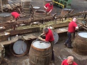 The industrious Speyside Cooperage.