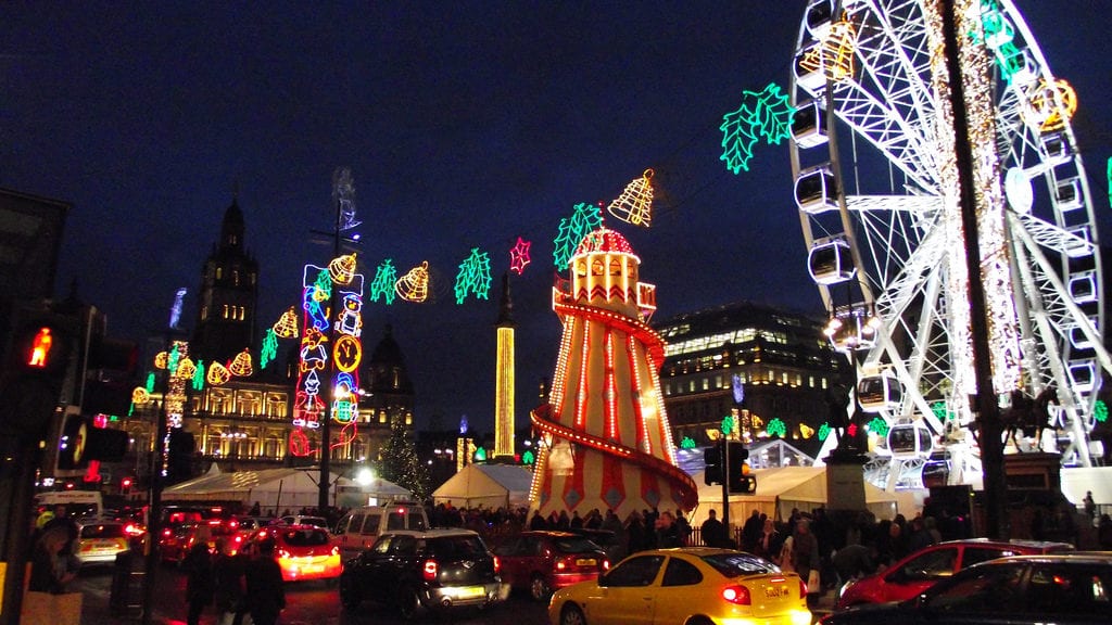 Glasgow's Christmas Market at St George's Square. Picture: Flickr