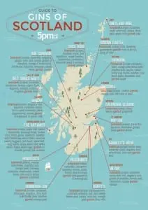 The Scottish Ginfographic. Picture: 5pm.co.uk