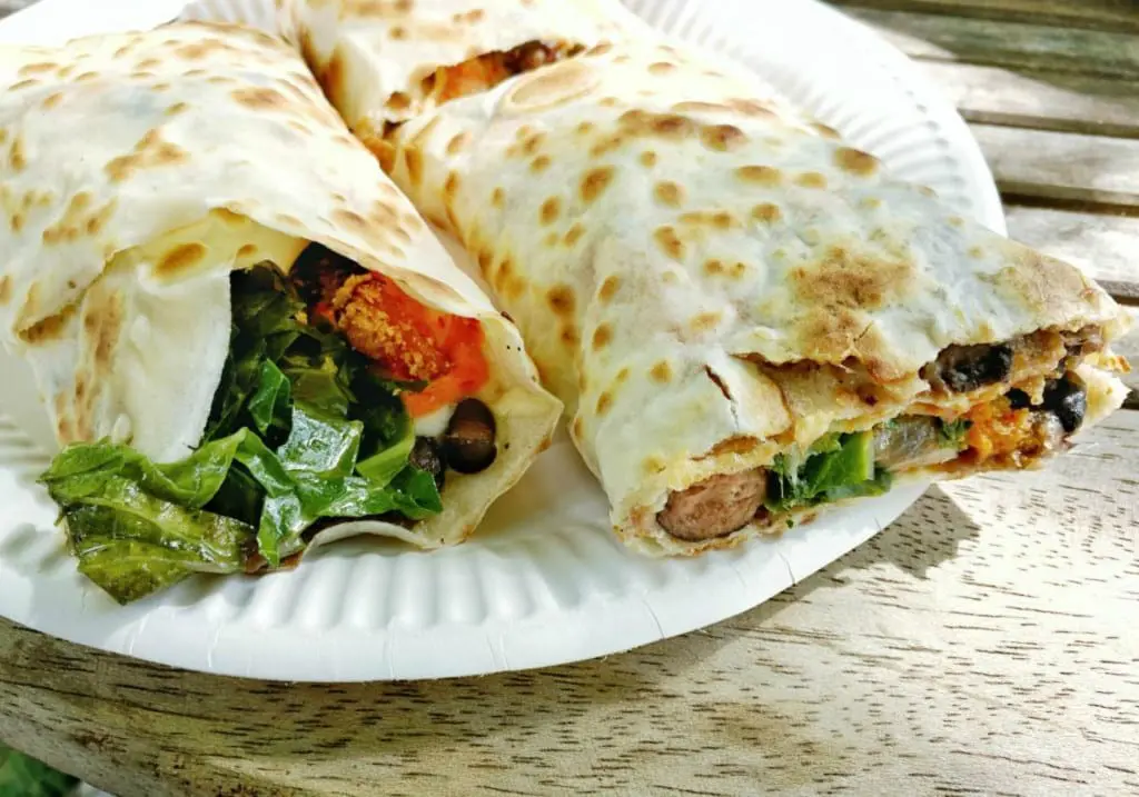 Brazilian crepes at Tupiniquim