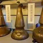 Stills at Auchentoshan Distillery