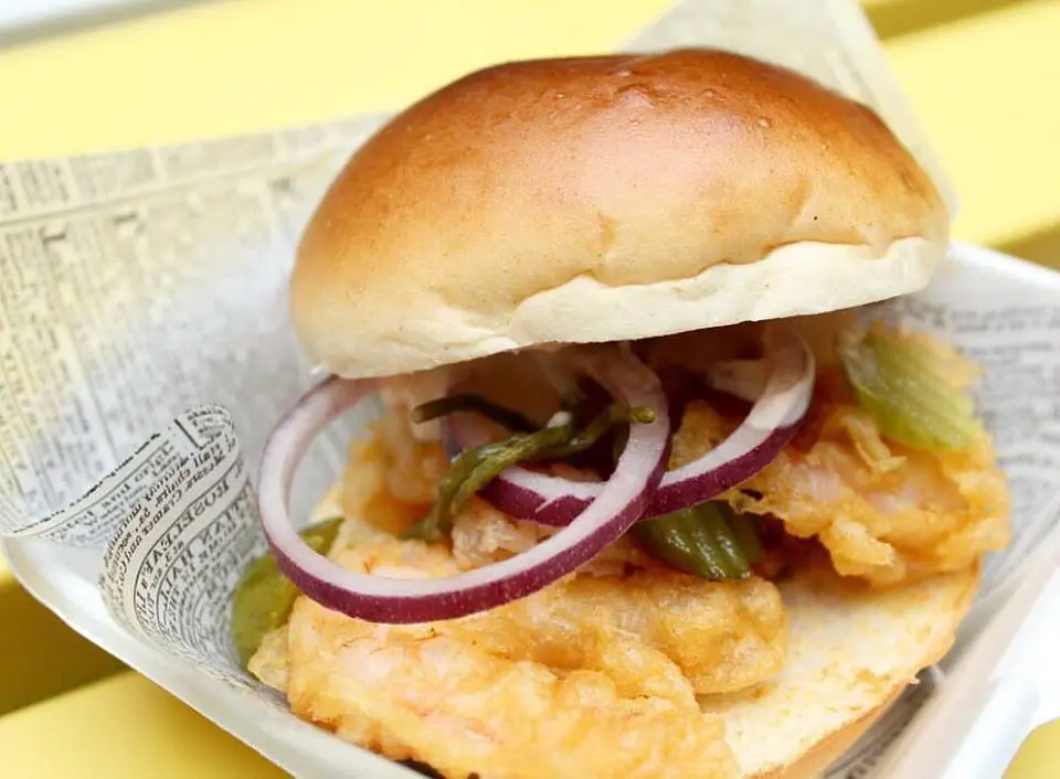 Shrimp buns from Shrimpwrecked. Picture: Taste Buchanan Facebook