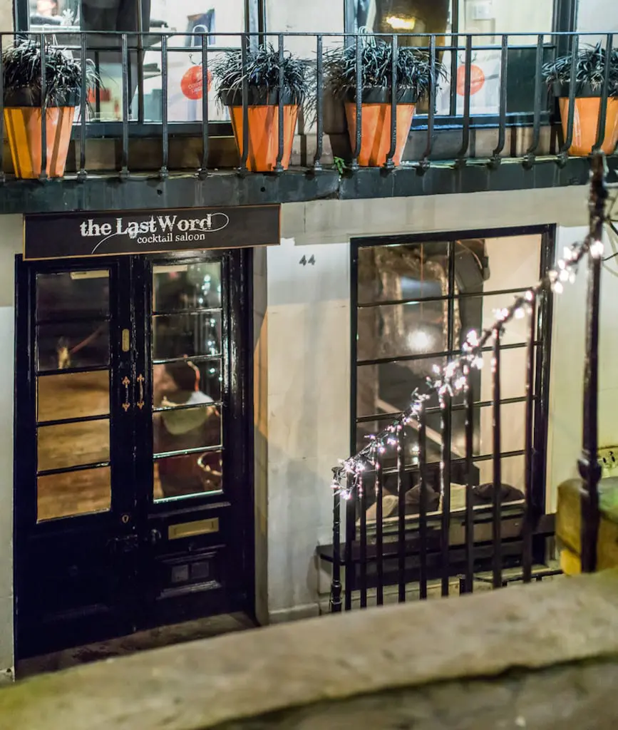 Cocktail bars in Edinburgh