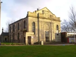 The former church site on Bain Street. Picture: St Lukes