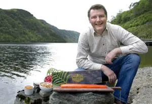 Chef Craig ? on Loch Etive ,Inverawe Fishery .