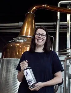 Master Distiller, Kirsty Black. Picture: Arbikie