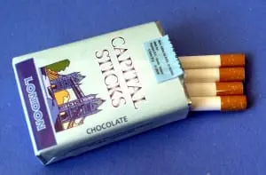 Chocolate cigarettes. Picture: TSPL