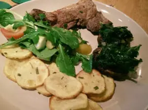 Salad with Lamb