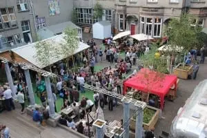 Summerhall courtyard. Picture: Summerhall