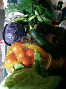 An amazing array of Scottish, organic food. Picture: JH