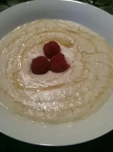 Porridge, not my favourite food. Picture: JH