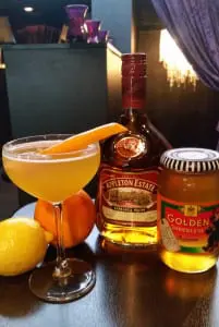 Day 5 Golden cocktail Dusk
