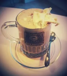 Orange and Cinnamon Milk Chocolate Hot Chocolate. Picture: Mary's Milk Bar