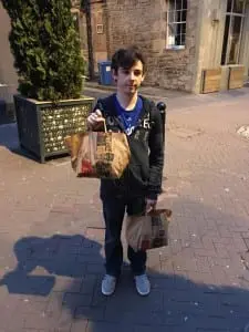 The post was accompanied by this picture of Robert. Picture: Facebook