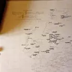 You won't believe how beautiful this hand-drawn Whisky Map of Scotland is