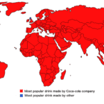 Map shows Scotland is the only country in the world where Coca Cola doesn't own the most popular soft drink
