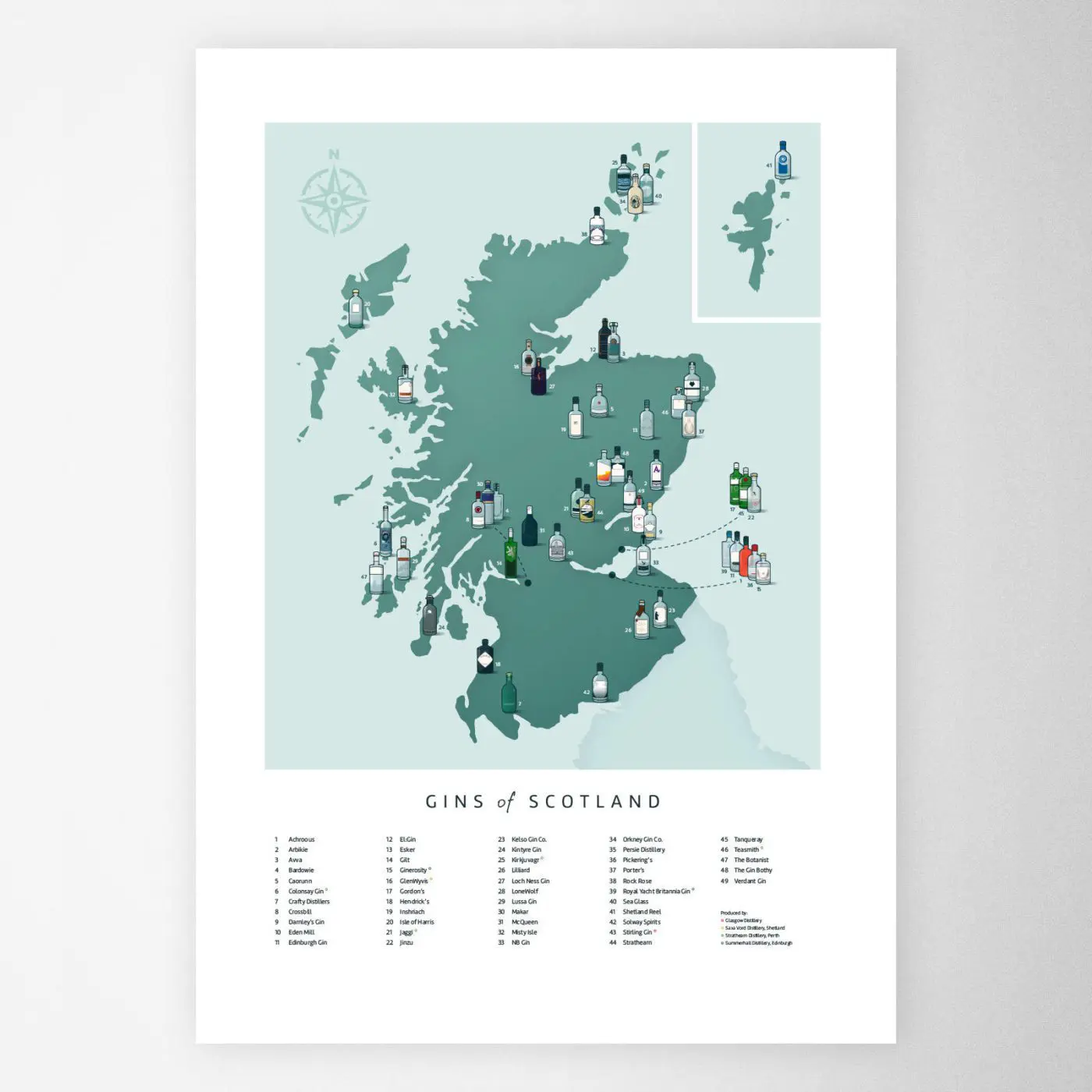 gin map