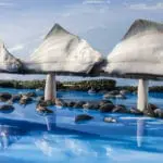 Artist recreates Queensferry Crossing using fish for National Seafood Week
