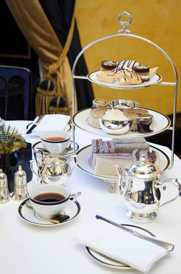 afternoon tea in Edinburgh