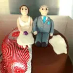 Tunnock's teacake wedding cake goes down a storm on Instagram