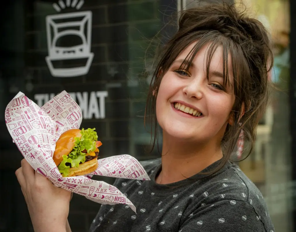 Plant-based burger