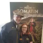 Anchorman star Will Ferrell drops into Tomatin Distillery for a dram