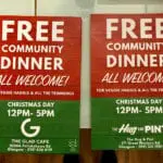 Two Glasgow bars to host free community dinner on Christmas Day for people in need