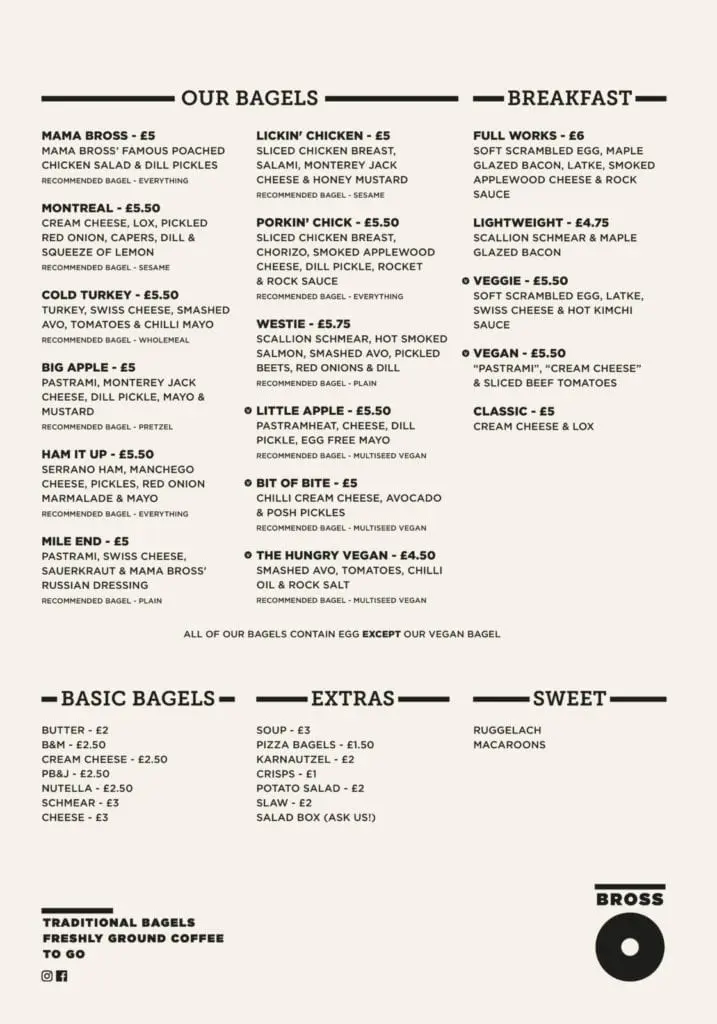 Bross Bagels