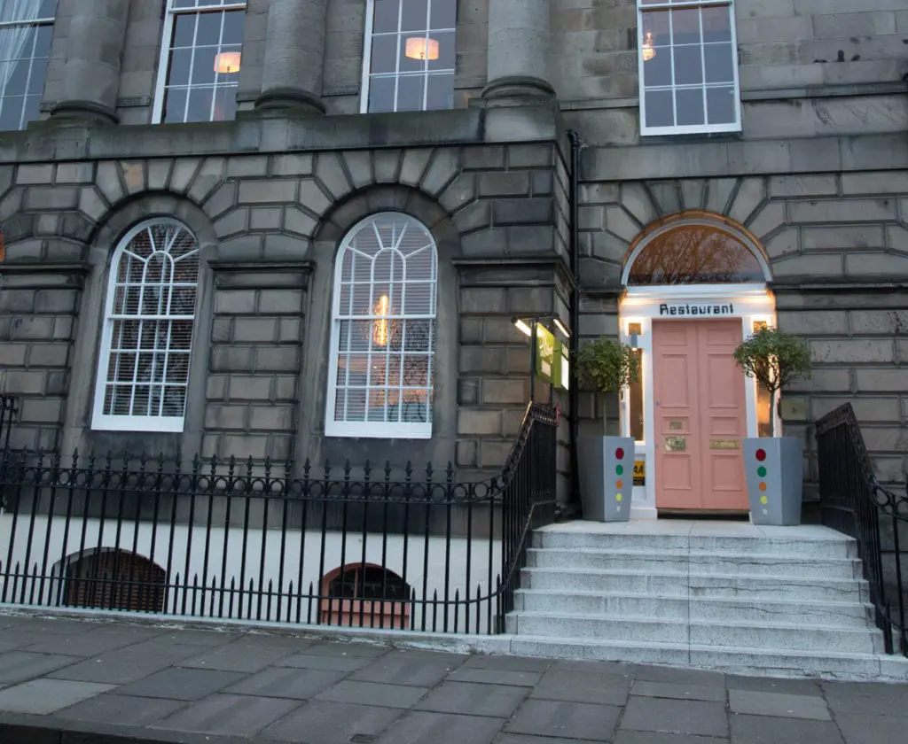 Hogmanay dining experiences in Edinburgh