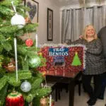 Doting boyfriend creates homemade Fray Bentos pie Christmas advent calendar for girlfriend