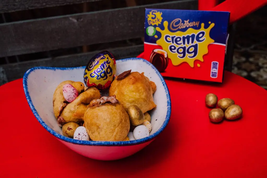 deep fried creme egg