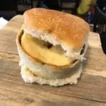 Popular Glasgow café now offers a vegan Scotch pie on a roll