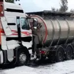 Lorry causes traffic chaos as it spills 32,000 litres of gin onto road in middle of rush hour