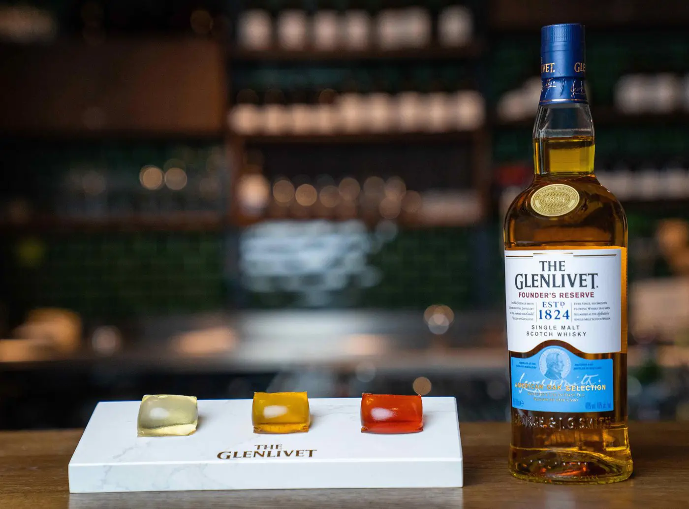 Glenlivet whisky pods
