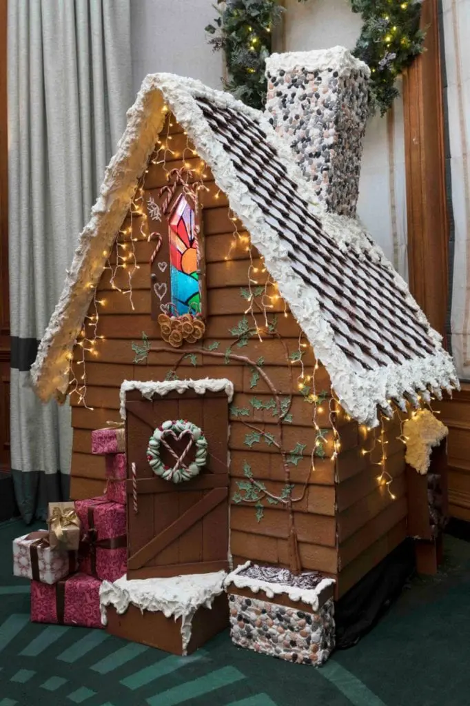 Gleneagles gingerbread house