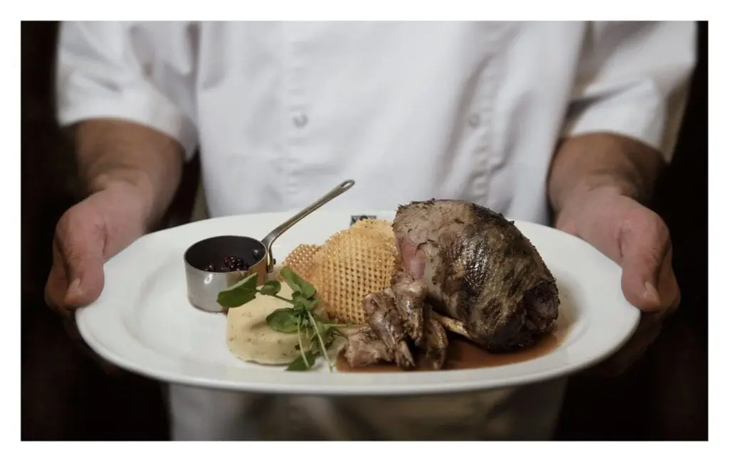 Dish from the Witchery at the Caslte