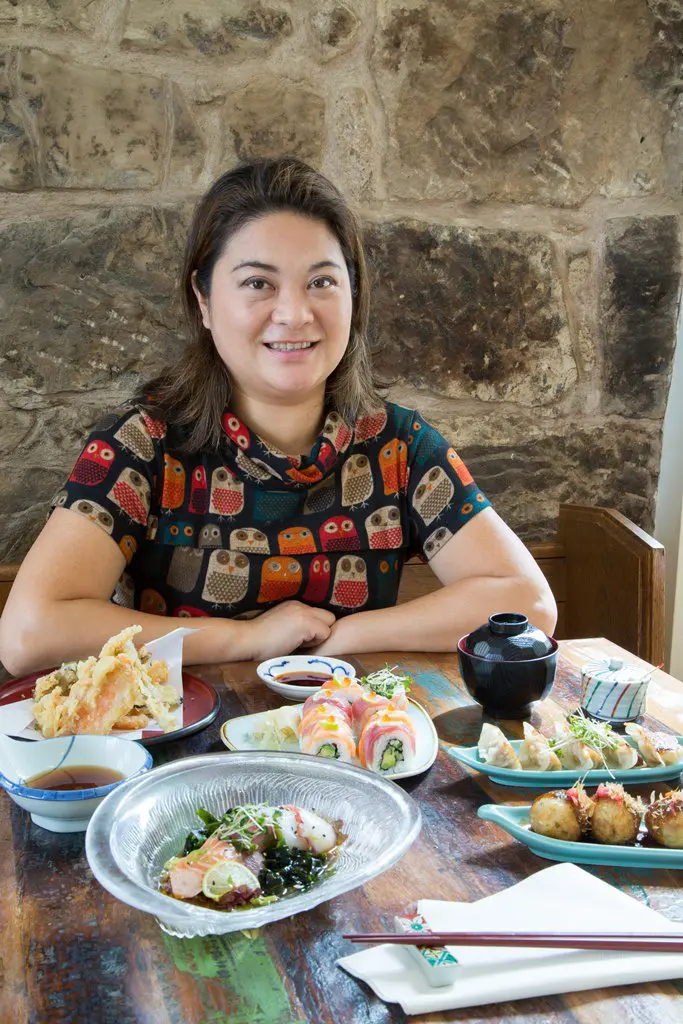 women food and drink