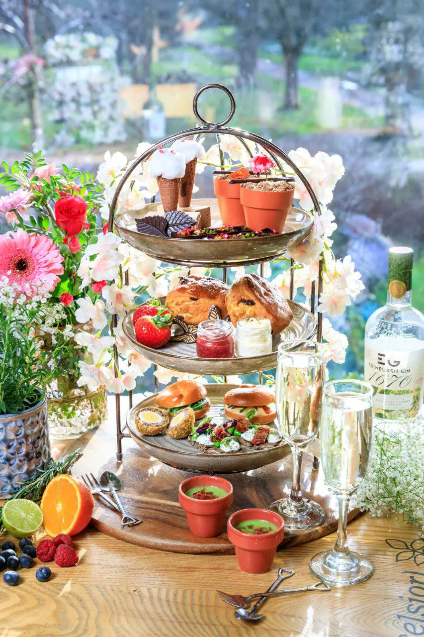 Royal Botanic Garden Edinburgh afternoon tea