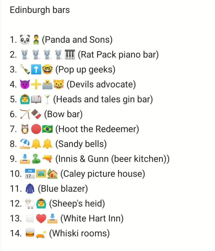 emoji quiz