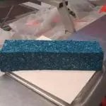 Scots butcher creates blue square sausage to celebrate Rangers winning the league