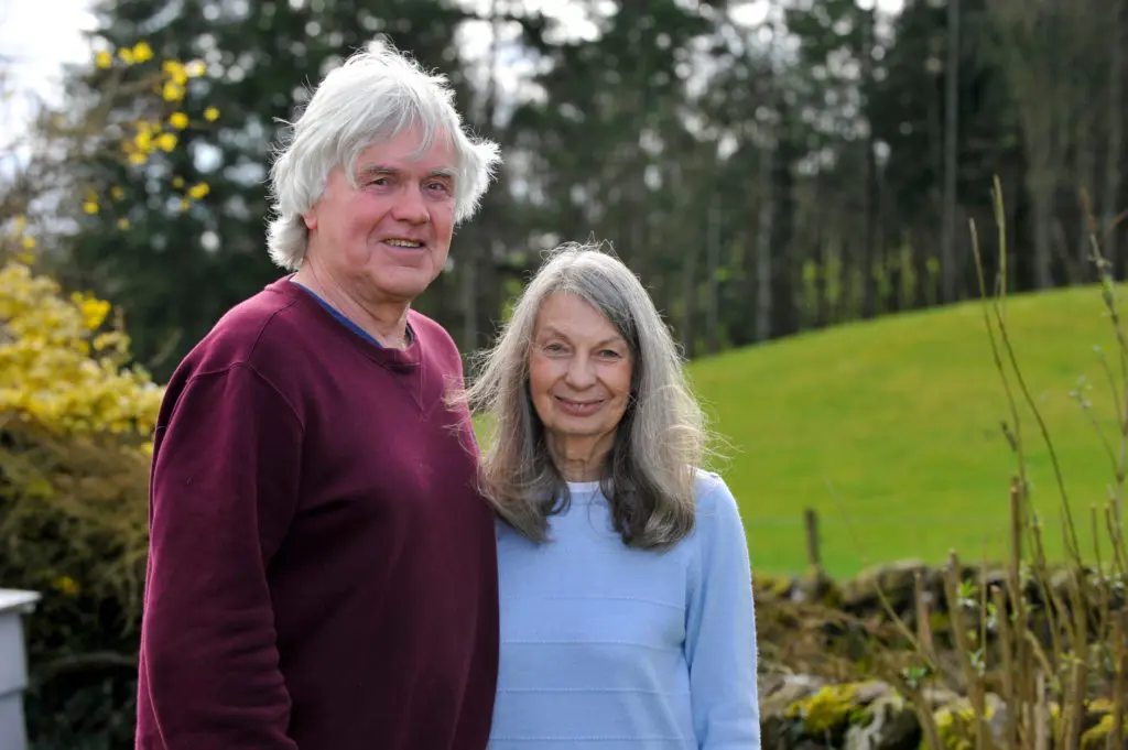 Honey farmer John Mellis from Auldgirth near Dumfries.