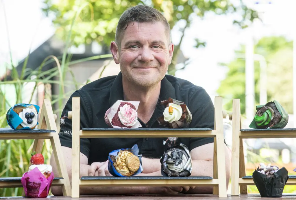 Darren Somerville The Muffin Man, Fife. Picture: Lisa Ferguson