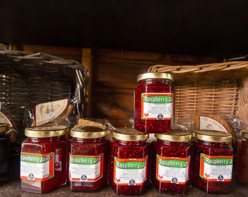 Homemade Strawberry jam from Pittormie berries